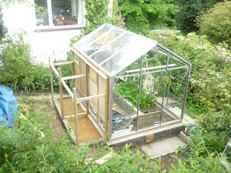 Chicken Greenhouse Update: notes from the cutting edge of permaculture ...